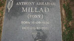 MILLAD Anthony Abraham 1936-2011 & Alice June TERBLANCHE 1939-2001