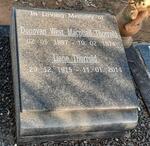 THORROLD Donovan West Macphail 1897-1974 & Liane 1915-2014