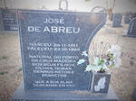 ABREU José, de 1911-1983