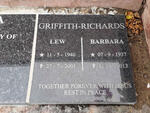 RICHARDS Lew, GRIFFITH 1940-2005 & Barbara 1937-2013