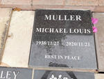 MULLER Michael Louis 1938-2020
