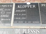 KLOPPER Johann 1959-2010