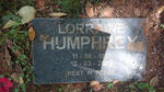 HUMPHREY Lorraine 1917-2009