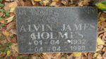 HOLMES Alvin James 1932-1998