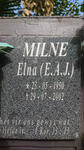 MILNE E.A.J. 1950-2002