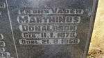 DONALDSON Marthinus 1878-1958 & Johanna Catherina Elizabeth MULLER 1878-1948