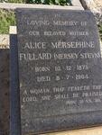 FULLARD Alice Mersephine nee STEYN 1875-1964