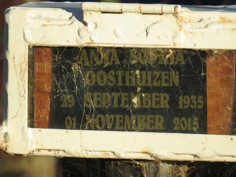 OOSTHUIZEN Anna Sophia 1935-2015