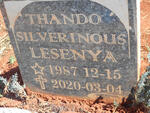 LESENYA Thando Silverinous 1987-2020