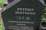 GREYLING Petrus Matheus 1943-1998