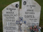 LOPES Jorge Antunes 1934-1993 :: LOPES Maria Conceiçaõ Gomes 1937-2016