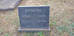 SYMONS Bryan 1887-1977 & Faith 1900-1969