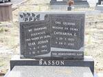 BASSON Izak Johan 1915-1994 & Catharina G. 1920-2010