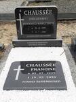 CHAUSSEE Hermance Marguerite nee LIENAUX 1899-1996 :: CHAUSSEE Francine 1937-2020