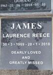 JAMES Laurence Reece 1969-2018