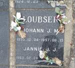 LOUBSER Johann J.M. 1955-1997 :: LOUBSER Jannie J.J. 1963-