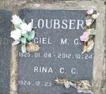 LOUBSER Giel M.G. 1925-2012 & Rina C.C. 1924-