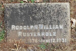 RUSTERHOLZ Rudolph William 1876-1931
