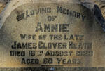 HEATH Annie -1923