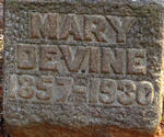 DEVINE Mary 1857-1930