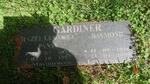 GARDINER Raymond 1916-2008 & Hazel Leonora Pansy 1925-1987