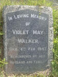 WALKER Violet May -1947