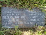 BURGESS Fredrick Charles 1915-1982 & Amy 1923-2002
