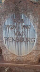 RENSBURG Rob, van 1920-1987