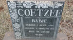 COETZEE Babie 1961-1991