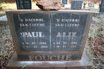 FOUCHE Paul 1906-1998 & Alie 1908-1996