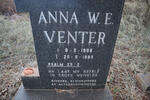 VENTER Anna W.E. 1908-1985