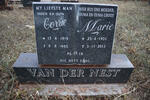 NEST Corrie, van der 1919-1985 & Marie 1931-2013
