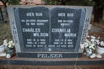 PELSER Charles Wilson 1923-1983 & Cornelia Maria 1925-1988