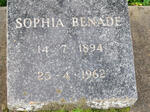 BENADE Sophia 1894-1962