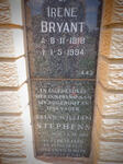 BRYANT Irene 1918-1994 :: STEPHENS Brian William 1959-1994