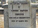 CROZIER Gibson Napier 1876-1951 & Muriel Vivian -1957 