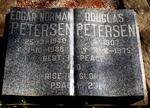 PETERSEN Douglas 1907-1975 :: PETERSEN Edgar Norman 1940-1988