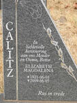 CALITZ Elizabeth Magdalena 1921-2009