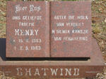 CHATWIND Henry 1963-1983