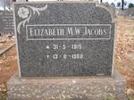 JACOBS Elizabeth M.W. 1915-1968