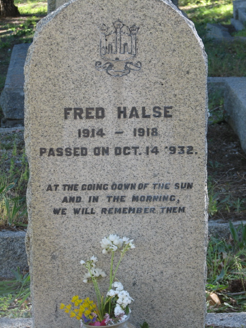 HALSE Fred 1886-1932