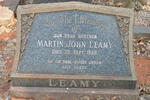 LEAMY Martin John -1958