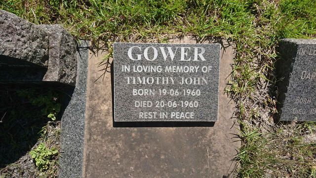 GOWER Timothy John 1960-1960