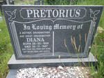 PRETORIUS Diana 1926-1997