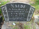 NAUDE H.A.M. 1898-1970 & Gwynedd Maude HART 1906-1996