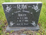 RAW Rolly 1916-1981