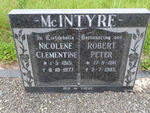 MCINTYRE Robert Peter 1911-1985 & Nicolene Clementine 1915-1977