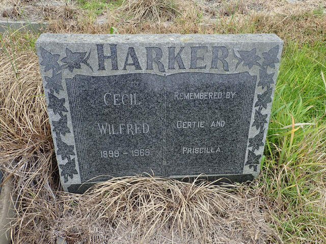 HARKER Cecil Wilfred 1899-1968