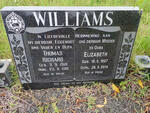 WILLIAMS Thomas Richard 1918-1981 & Elizabeth 1927-2014