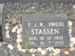 STASSEN F.J.N. 1935-2000